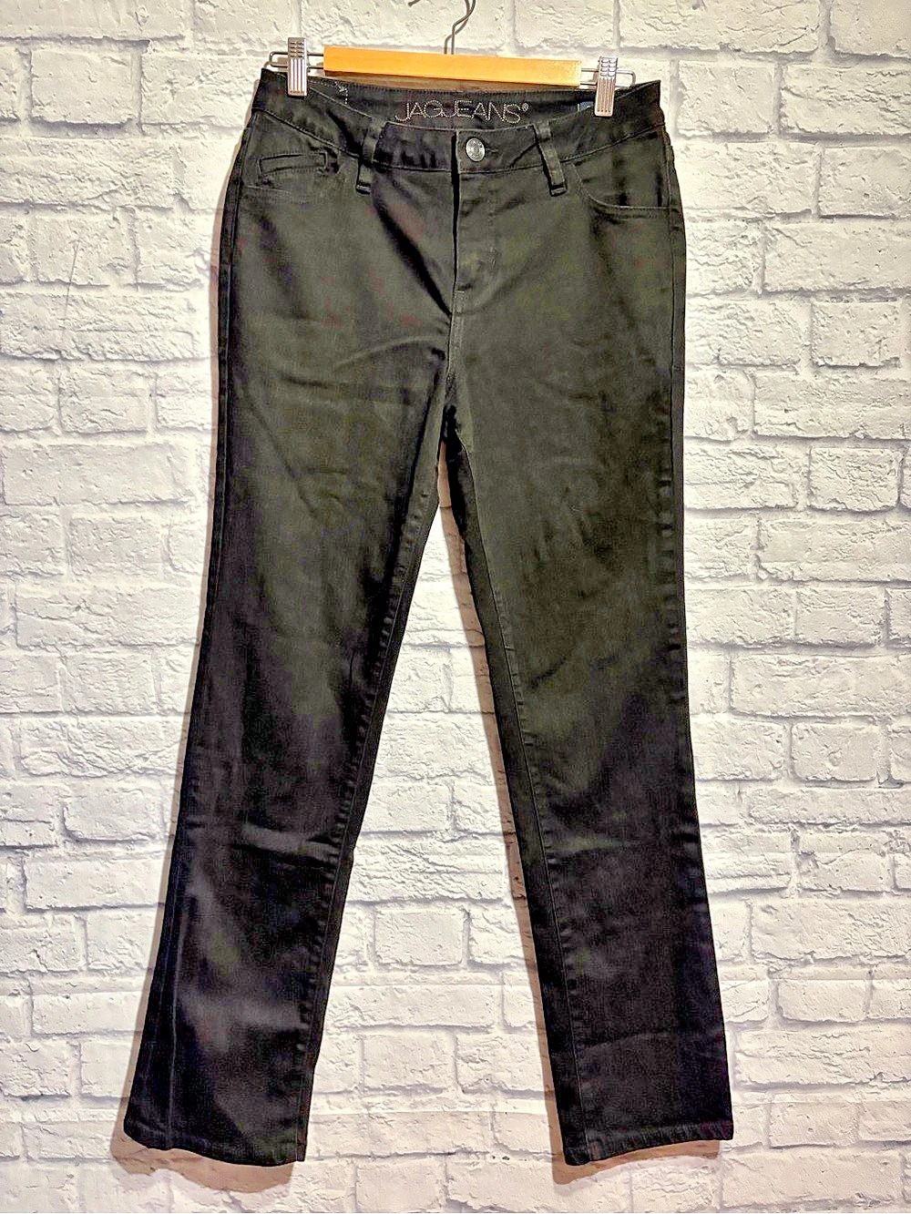 JAG Jeans Straight Leg in Black Waist 10